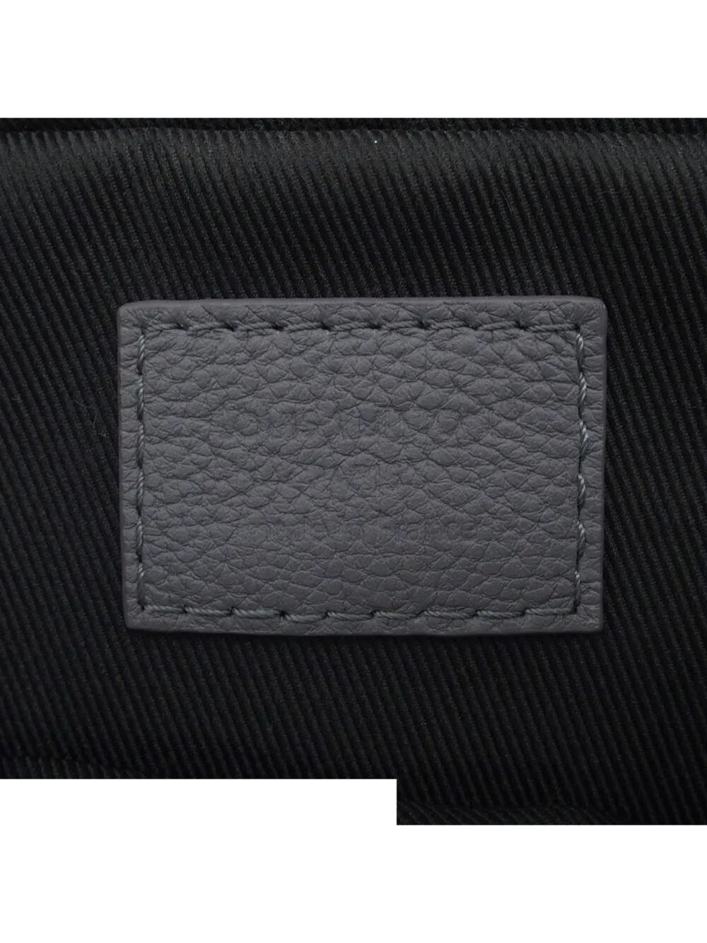Louis Vuitton Trio Messenger Anthracite Gray Monogram Shadow Shoulder Bag